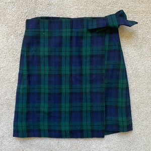 JCrew Plaid Skirt